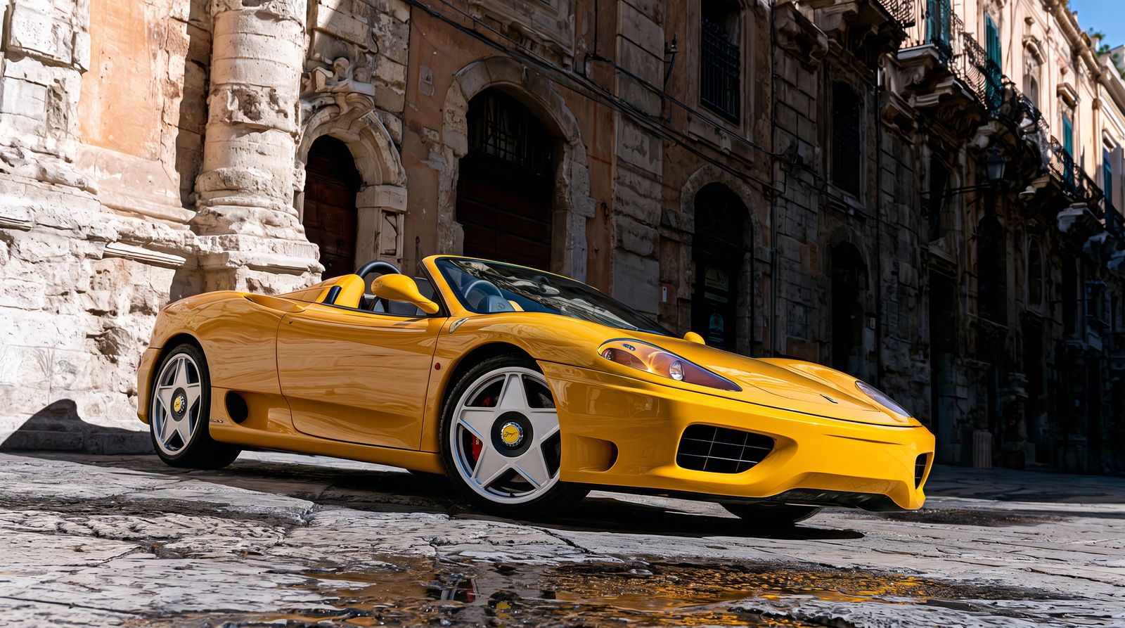 Ferrari 360 Spider on Jaeges RF wheels