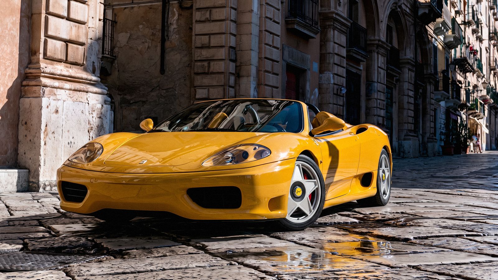 Ferrari 360 Spider 搭配 Jaeges RF 輪圈