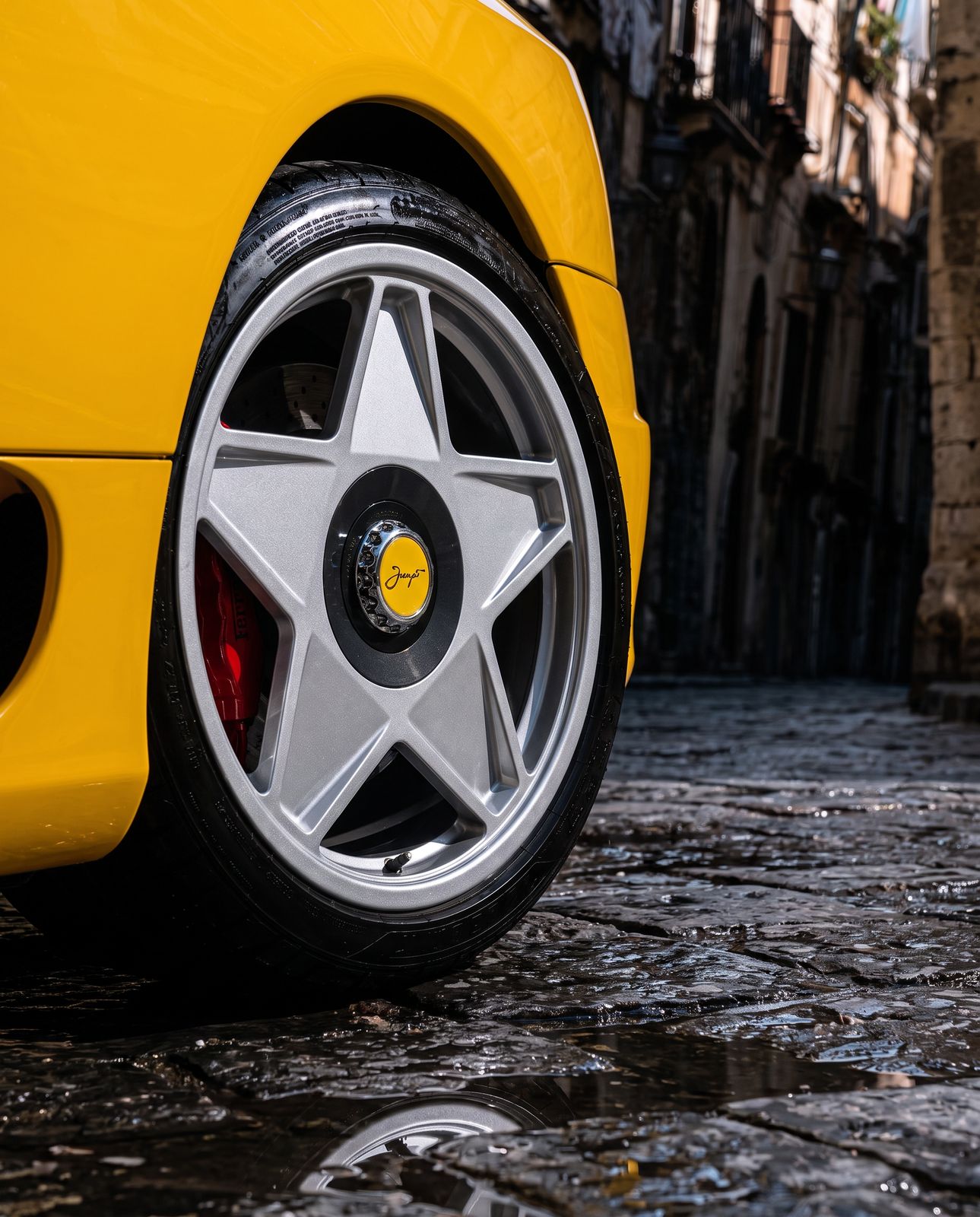 Ferrari 360 Spider 搭配 Jaeges RF 輪圈