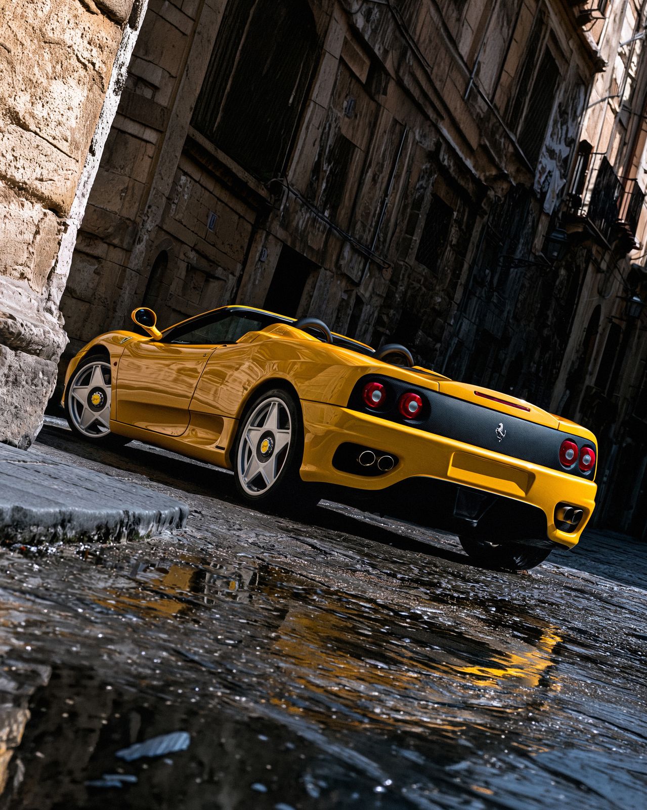 Ferrari 360 Spider 搭配 Jaeges RF 輪圈