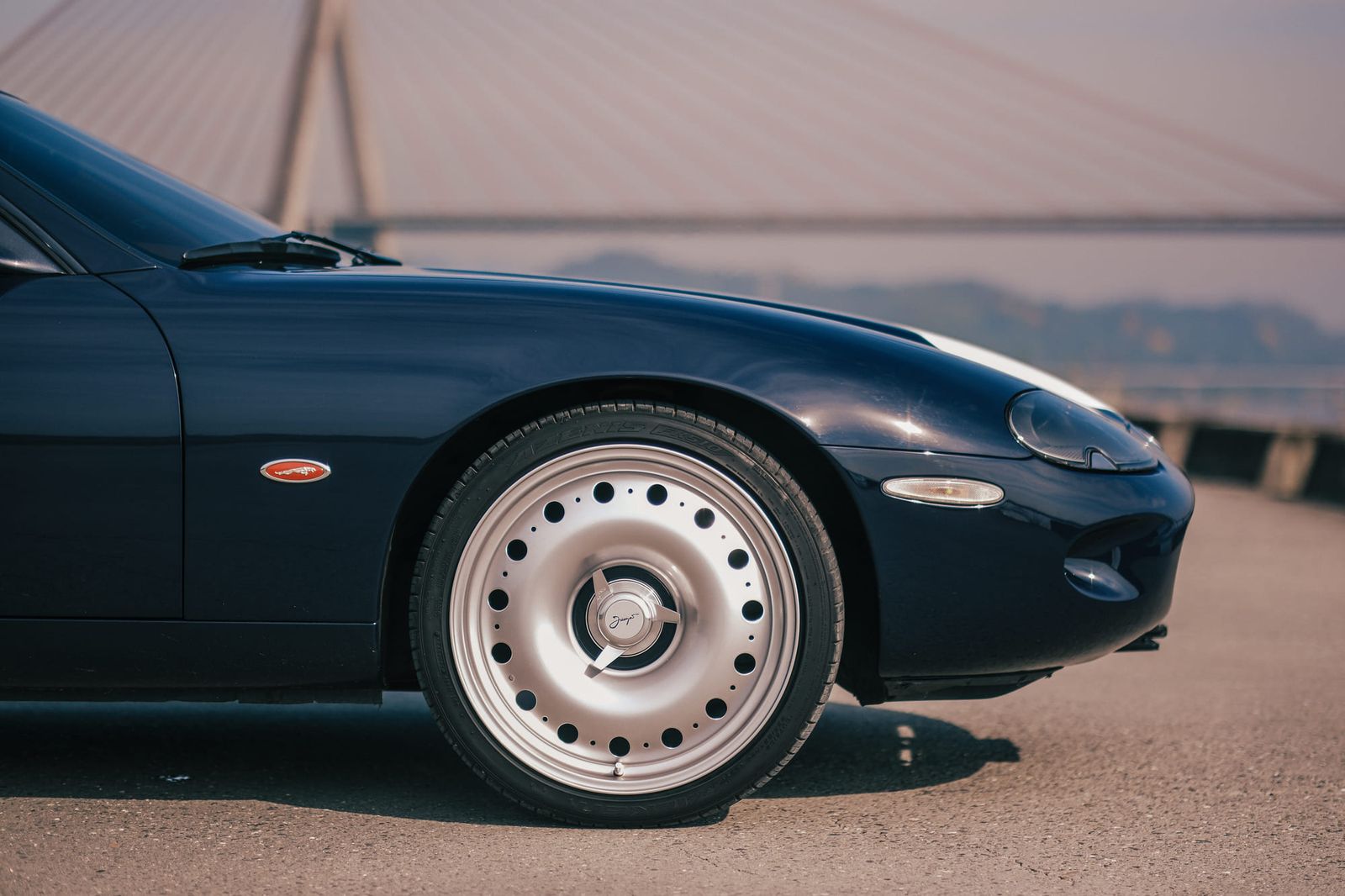 Jaguar XKR Project 7 on Jaeges RJ wheels