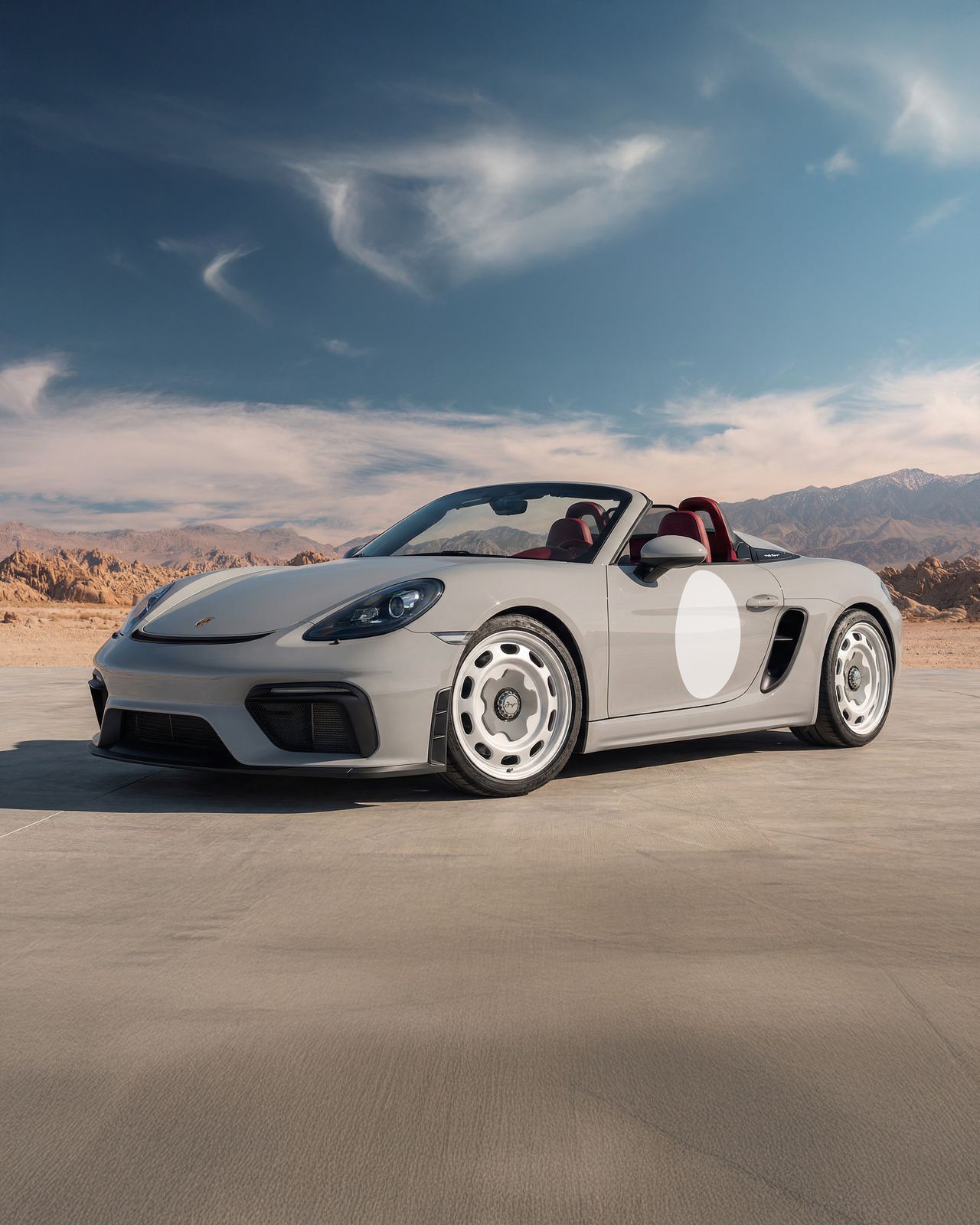 Porsche 718 Spyder on Jaeges RP wheels